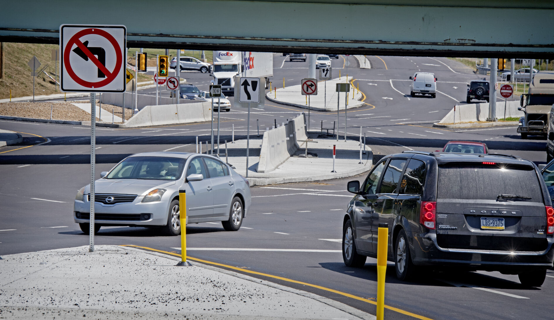 Diverging Diamond Interchange August